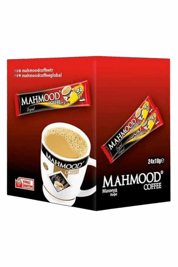 Café Mahmood 3 en 1 Original 24 sachets x 18 g