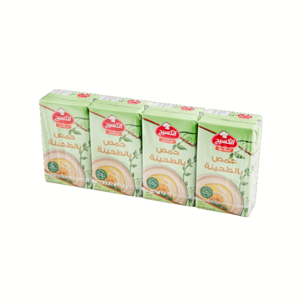 135x4 حمص بالطحينة الكسيح (مسبحة)