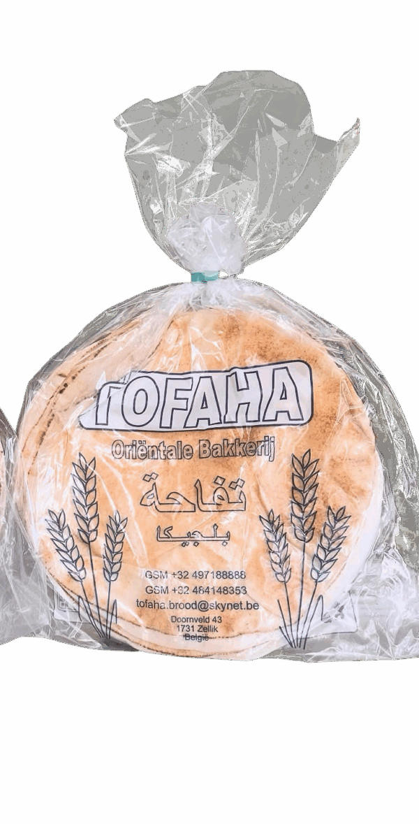 خبز سوري ابيض