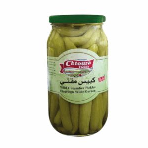 Cornichons sauvages marinés