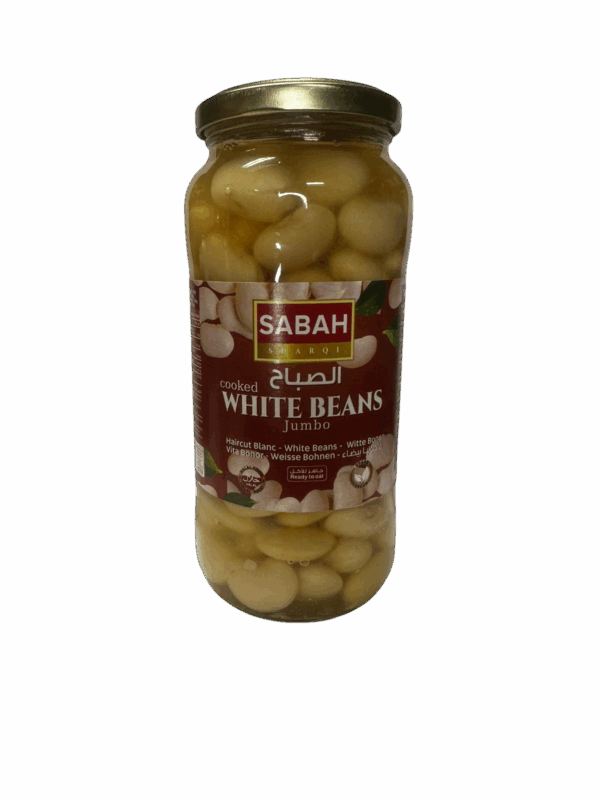 Haricots blancs géants cuits