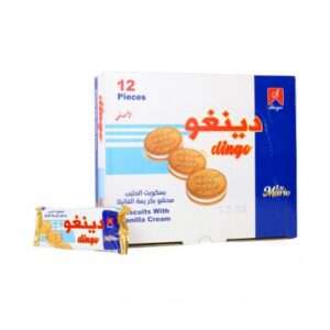 Biscuits fourrés à la crème de vanille