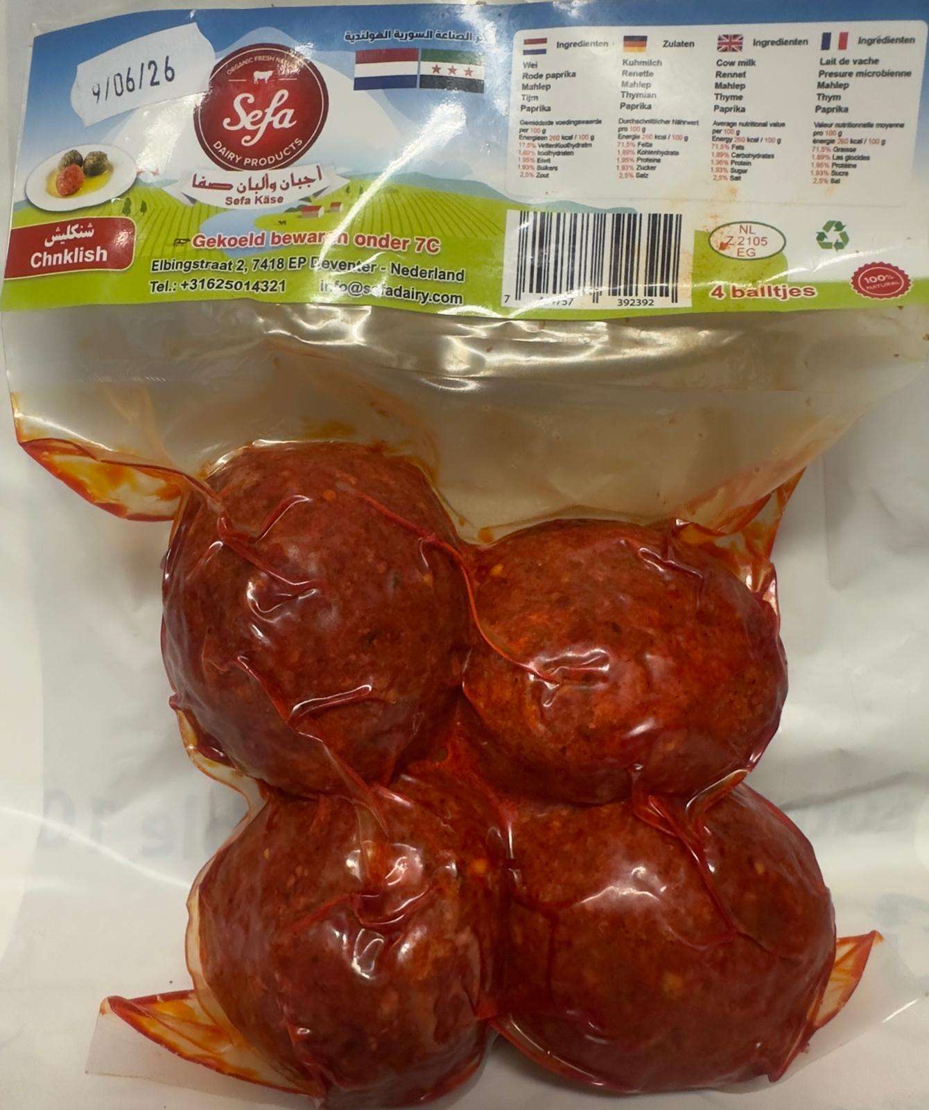 Chnklish Sefa piquant